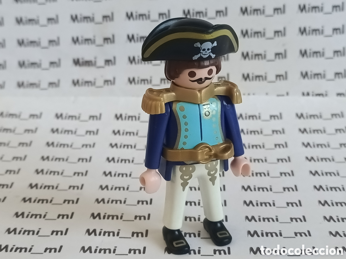 Playmobil: Playmobil figura capit&aacute;n barco