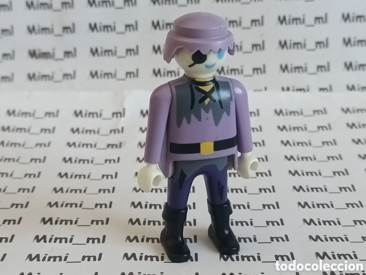 Playmobil: Playmobil figura capit&aacute;n barco pirata fantasma