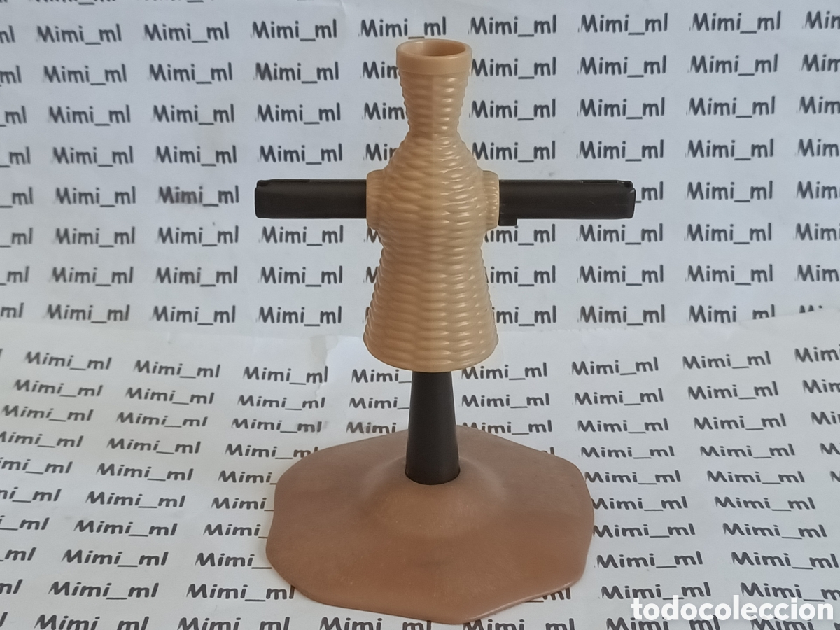 Playmobil: Playmobil mu&ntilde;eco entrenamiento justa medieval torneo