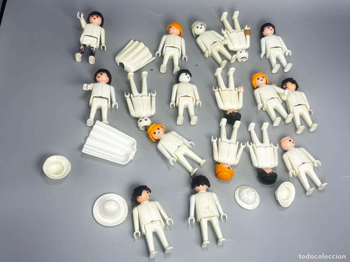 Playmobil: Playmobil lote figura blanca