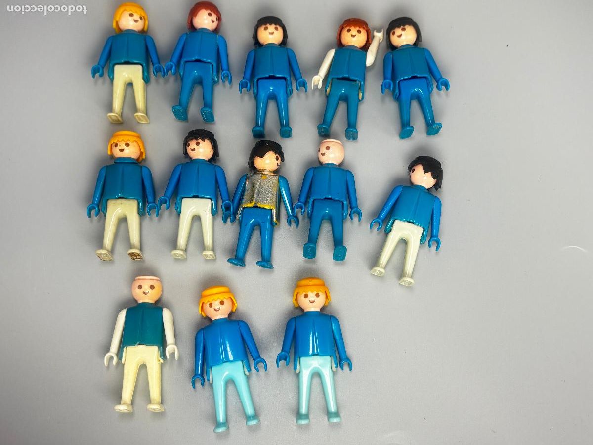 Playmobil: Playmobil lote figura azul