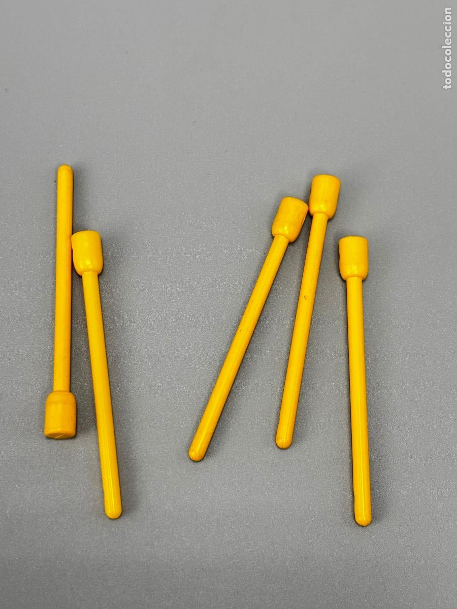 Playmobil: Playmobil lote limpia tubo amarillo ca&ntilde;&oacute;n oeste medieval primera &eacute;poca