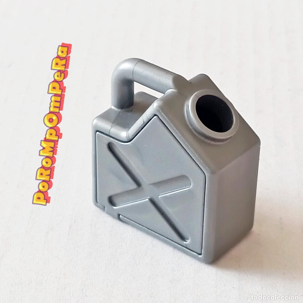 Playmobil: PLAYMOBIL BID&Oacute;N PLATEADO GASOLINA LATA ACEITE - SET/S POR DETERMINAR D9