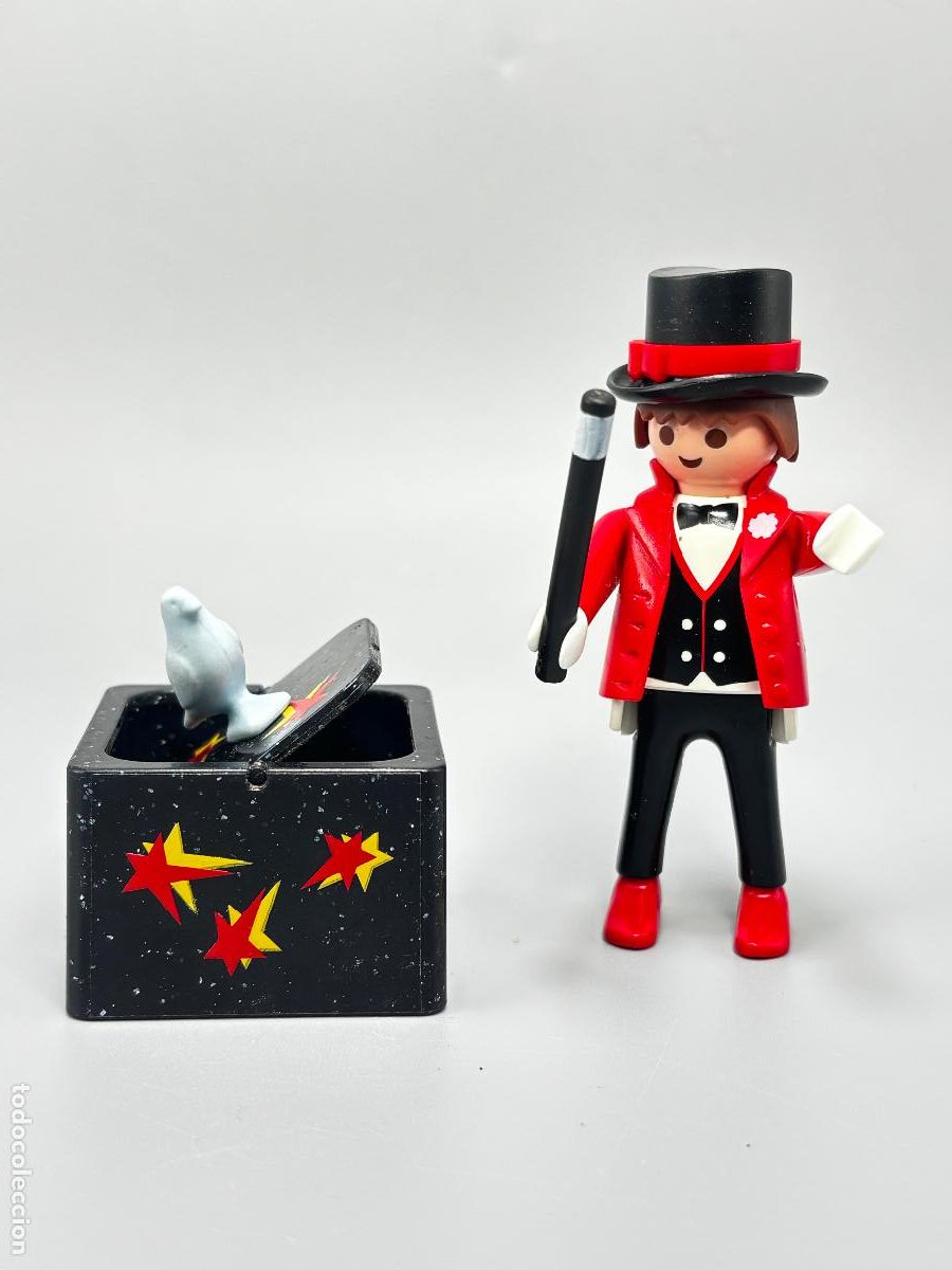 Playmobil: Playmobil 5023 mago con espect&aacute;culo de caja
