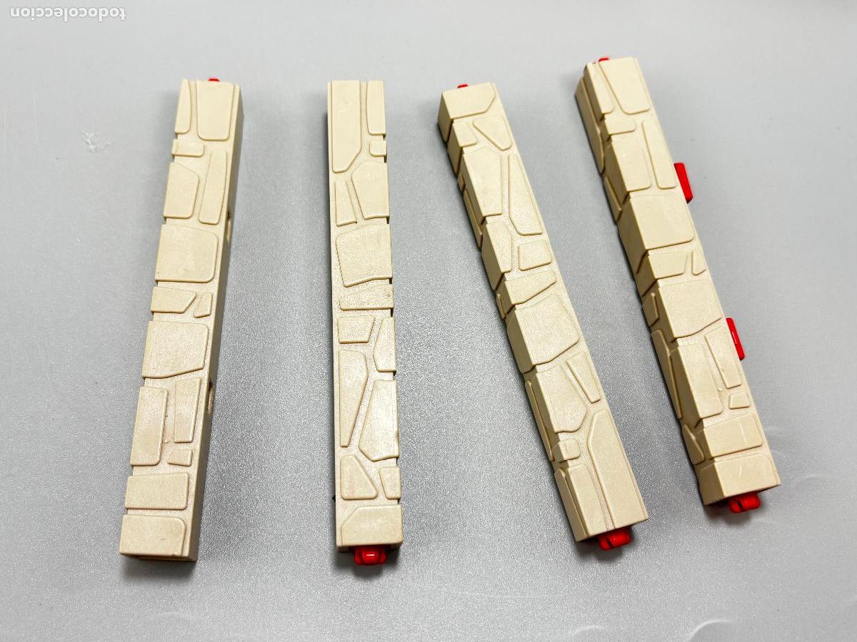 Playmobil: Playmobil 3112 LOTE pilar uni&oacute;n PARED FUERTE INGLES