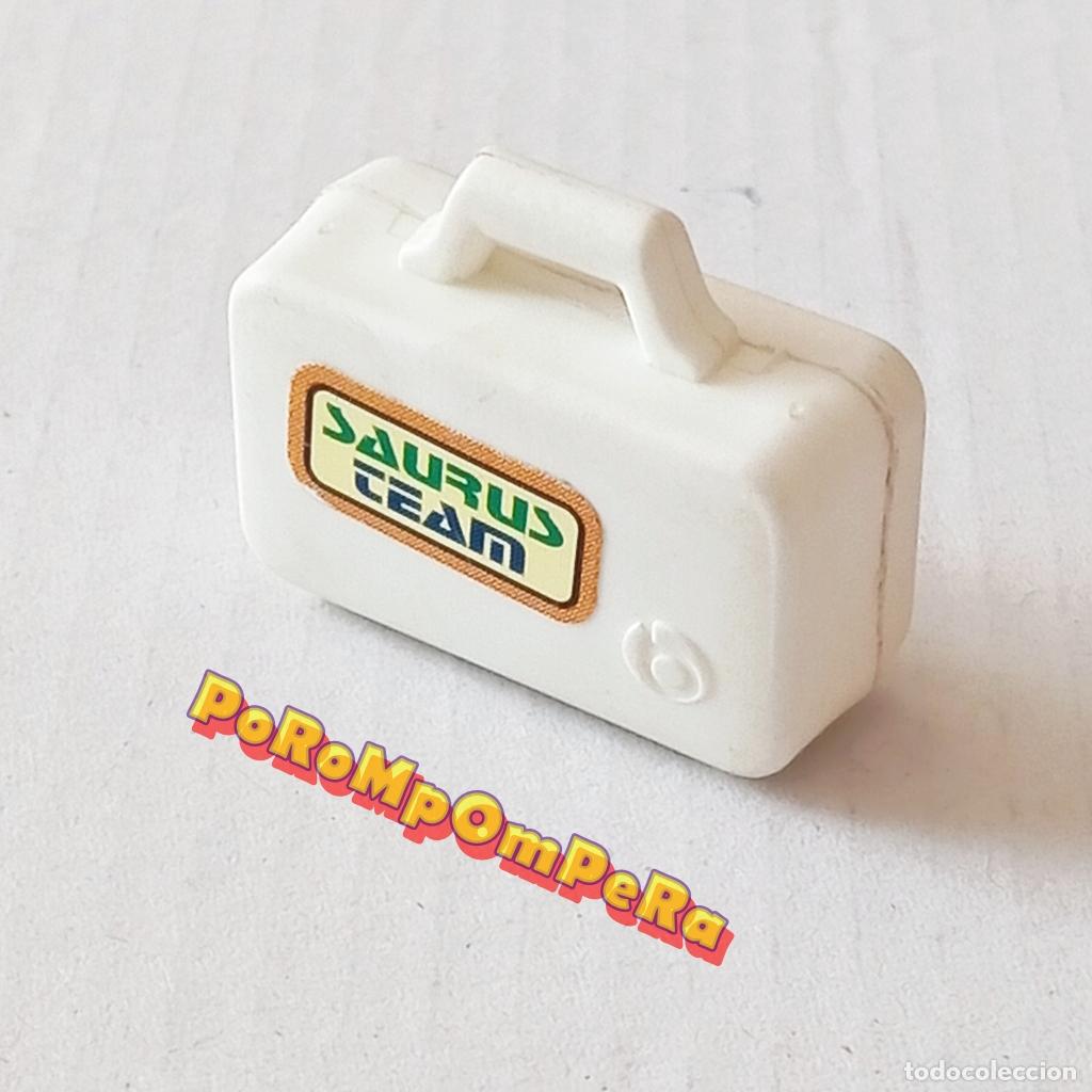 Playmobil: PLAYMOBIL MALET&Iacute;N BLANCO SAURUS TEAM MALETA D9