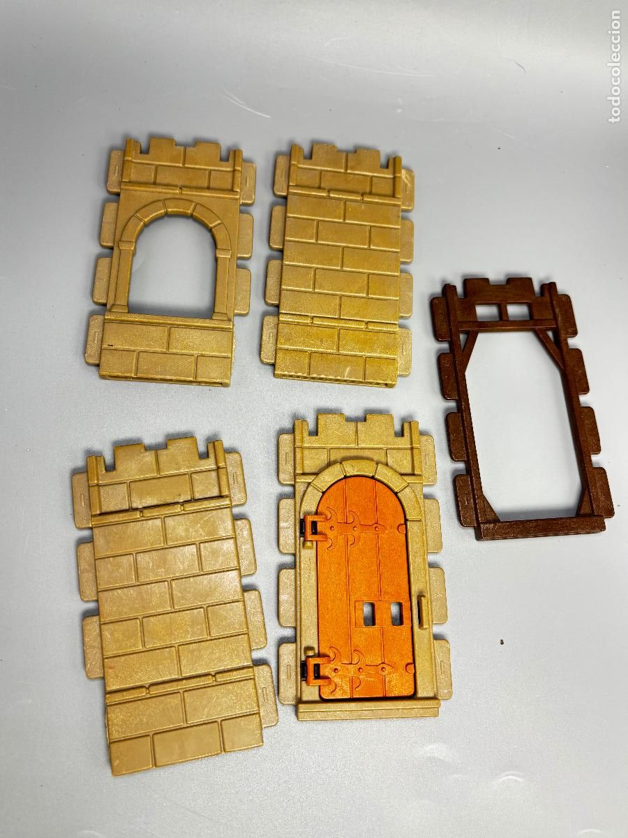 Playmobil: Playmobil lote pared castillo torre