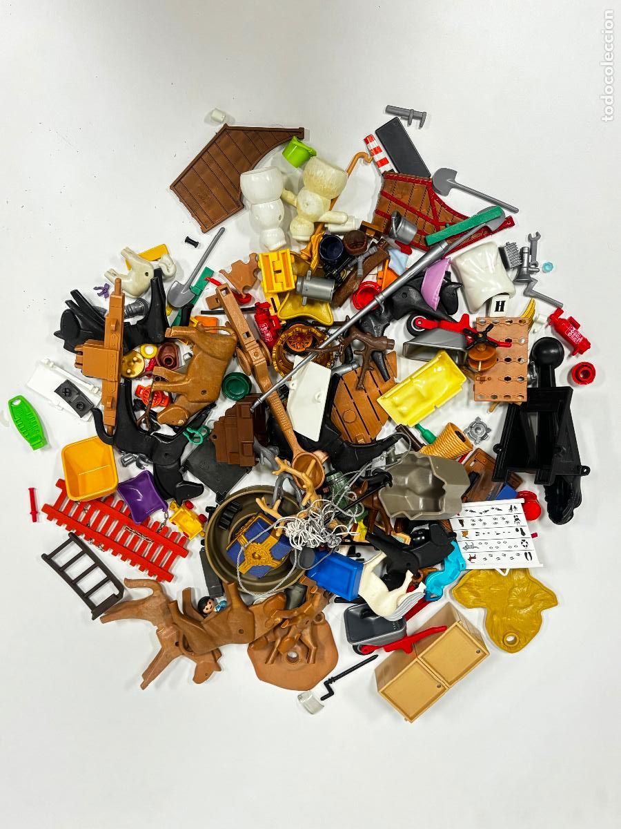 Playmobil: Playmobil lote despiece surdido piezas accesorios