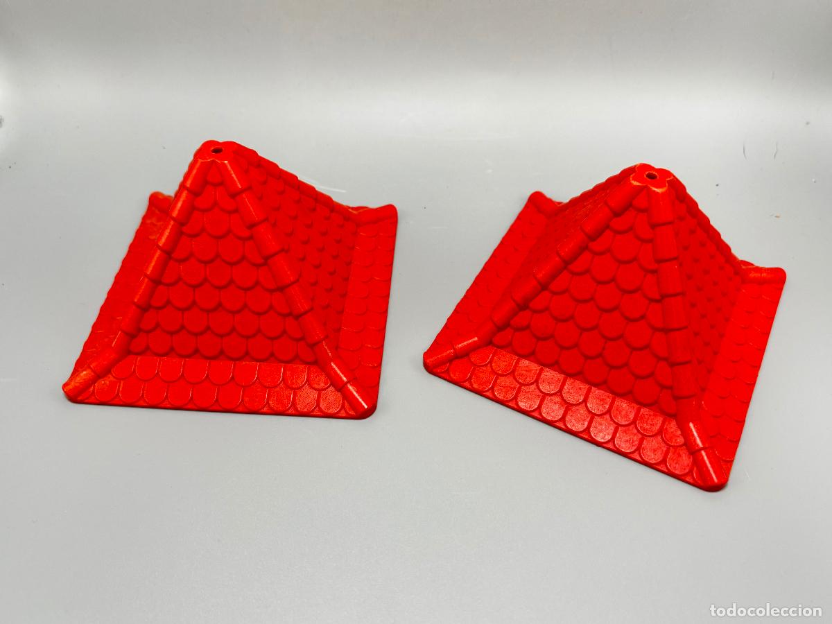 Playmobil: Playmobil lote tejado cuadrado torre castillo