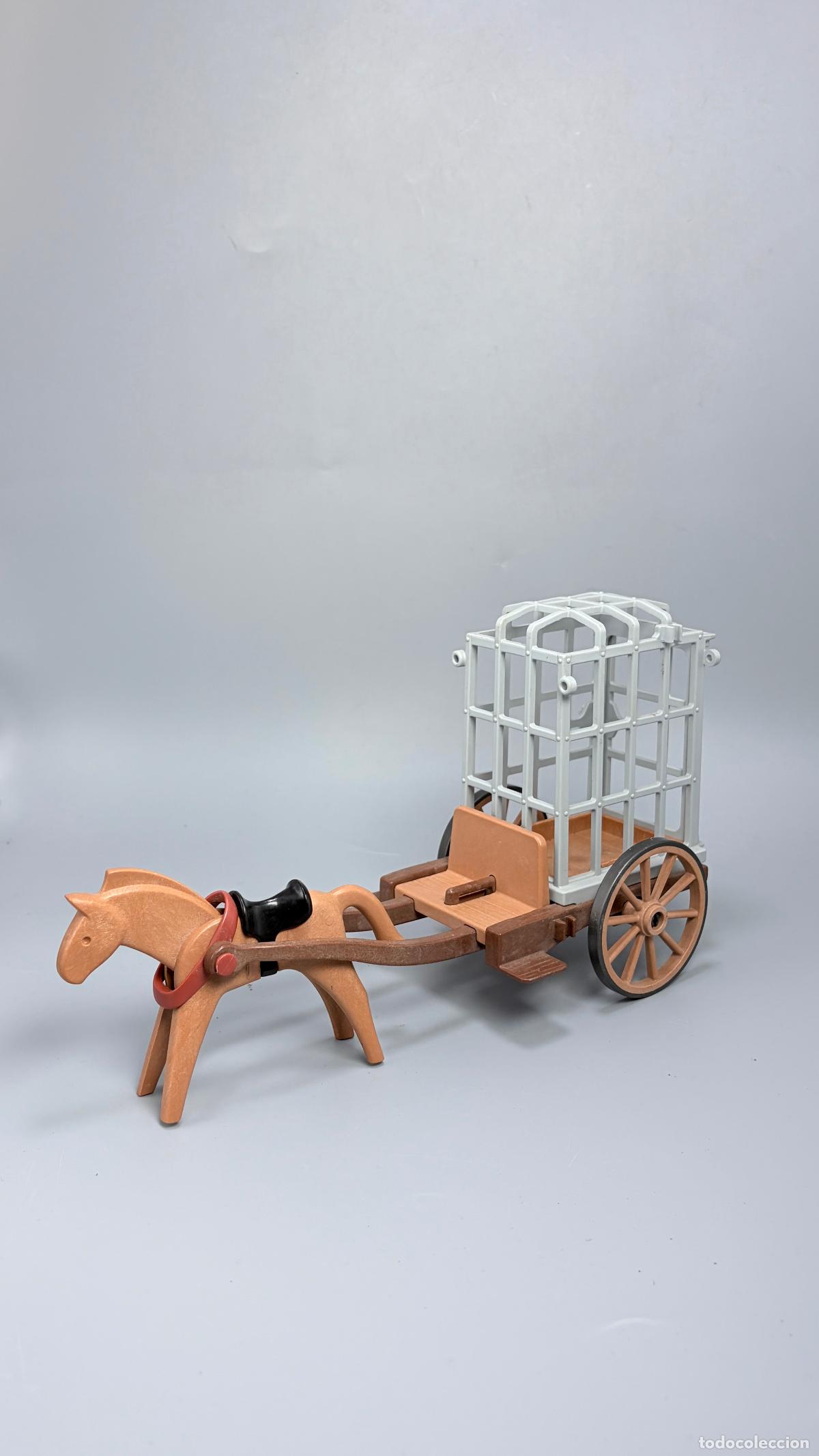 Playmobil: Playmobil 3674 carro preso medieval