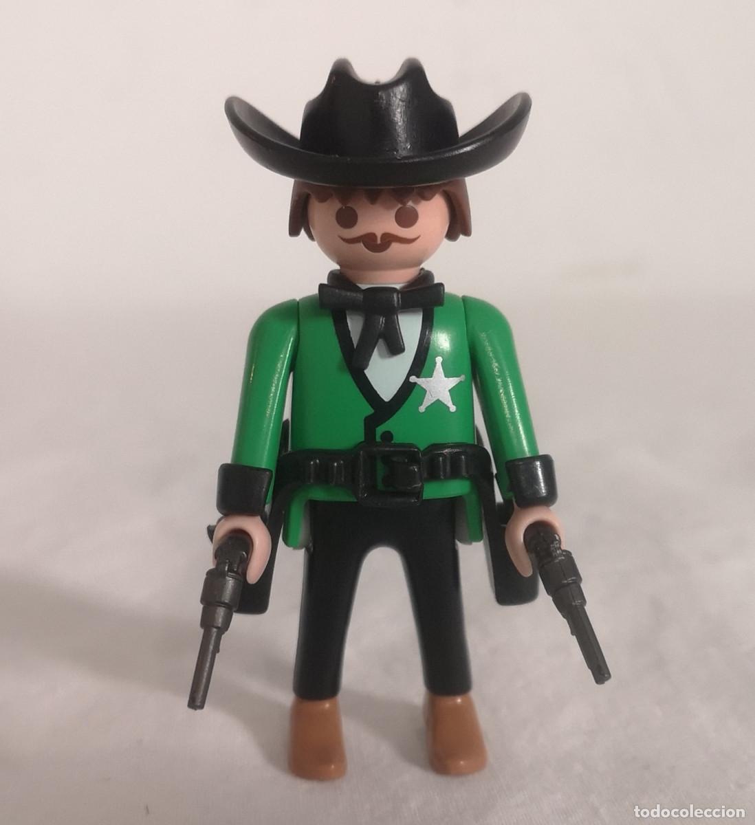 Playmobil: PLAYMOBIL OESTE SHERIFF VERDE REF. 3060 (1)