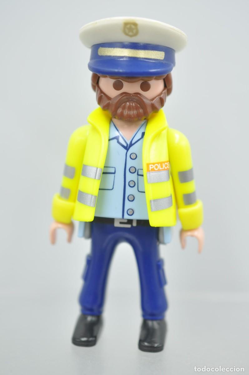 Playmobil: wsk081 Playmobil, figura hombre, policia
