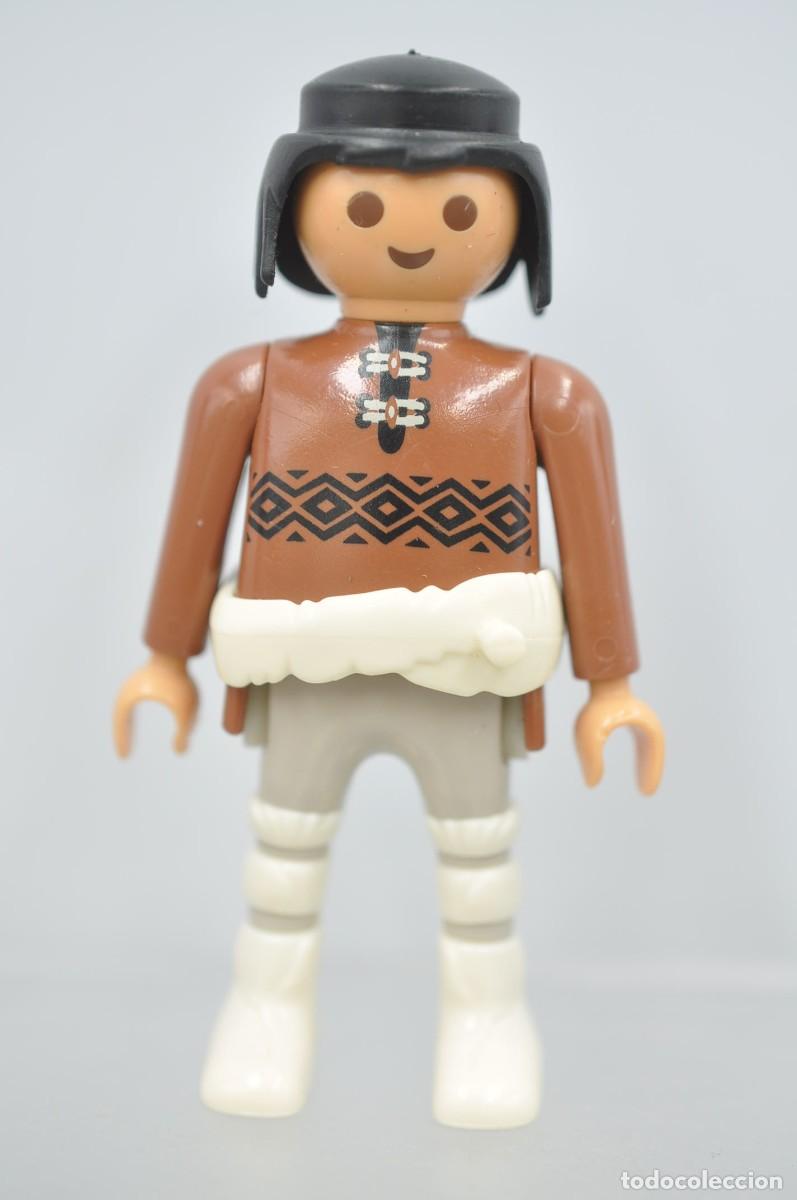 Playmobil: wsk081 Playmobil, figura hombre, esquimal