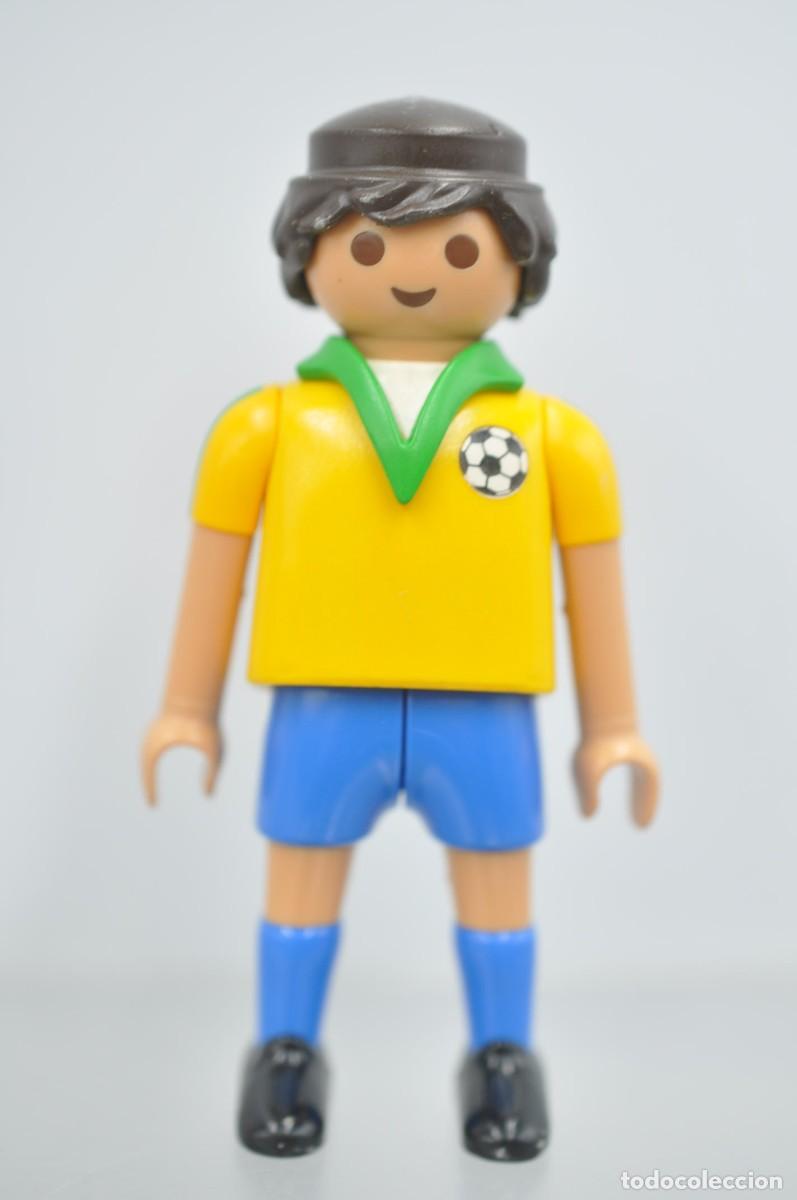 Playmobil: wsk081 Playmobil, figura hombre, futbol