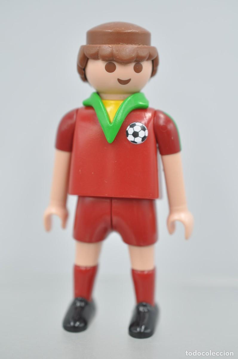 Playmobil: wsk081 Playmobil, figura hombre, futbol