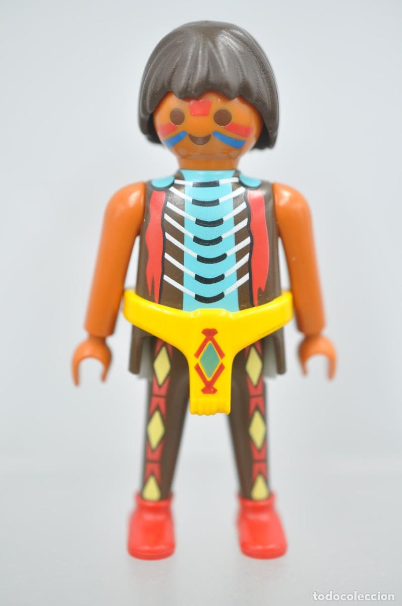 Playmobil: wsk081 Playmobil, figura hombre, indio