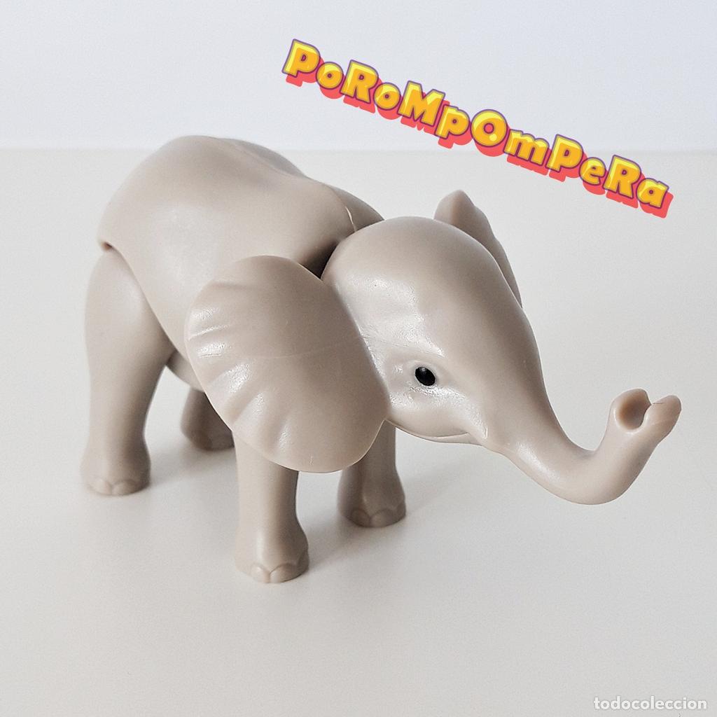 Playmobil: PLAYMOBIL PROMOCIONAL MCDONALD'S ELEFANTE GRIS WILTOPIA MCDONALDS ANIMAL SALVAJE CG4