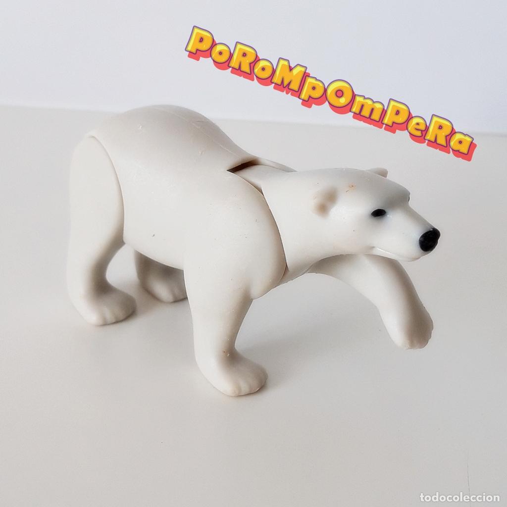 Playmobil: PLAYMOBIL PROMOCIONAL MCDONALD'S OSO POLAR BLANCO WILTOPIA MCDONALDS ANIMAL SALVAJE ANM