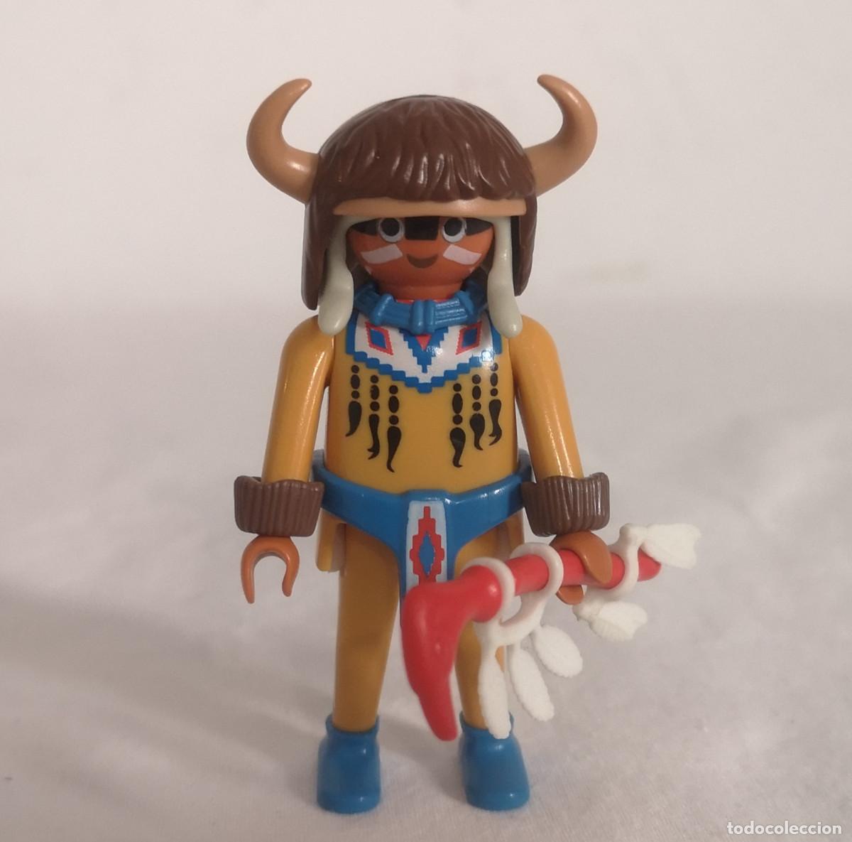Playmobil: PLAYMOBIL OESTE CHAM&Aacute;N BRUJO INDIO