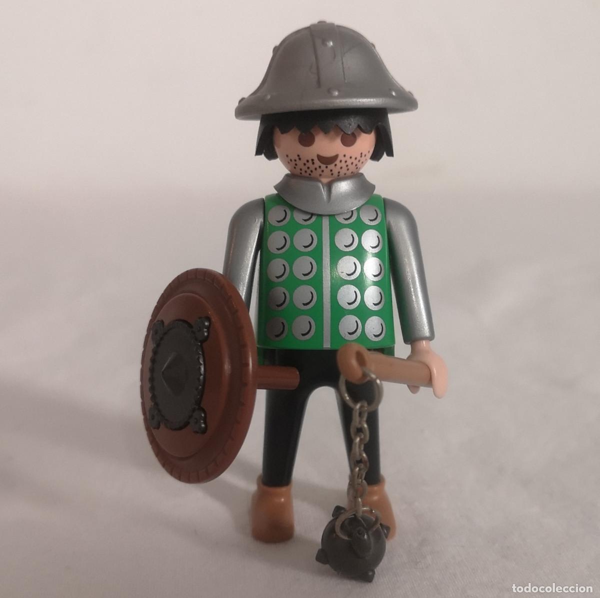 Playmobil: PLAYMOBIL MEDIEVAL SOLDADO CON MANGUAL TORRE&Oacute;N REF. 3665