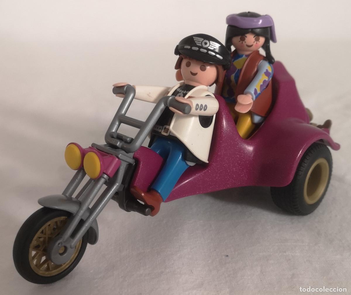 Playmobil: PLAYMOBIL CITY CHOPPER FUCSIA REF. 3832