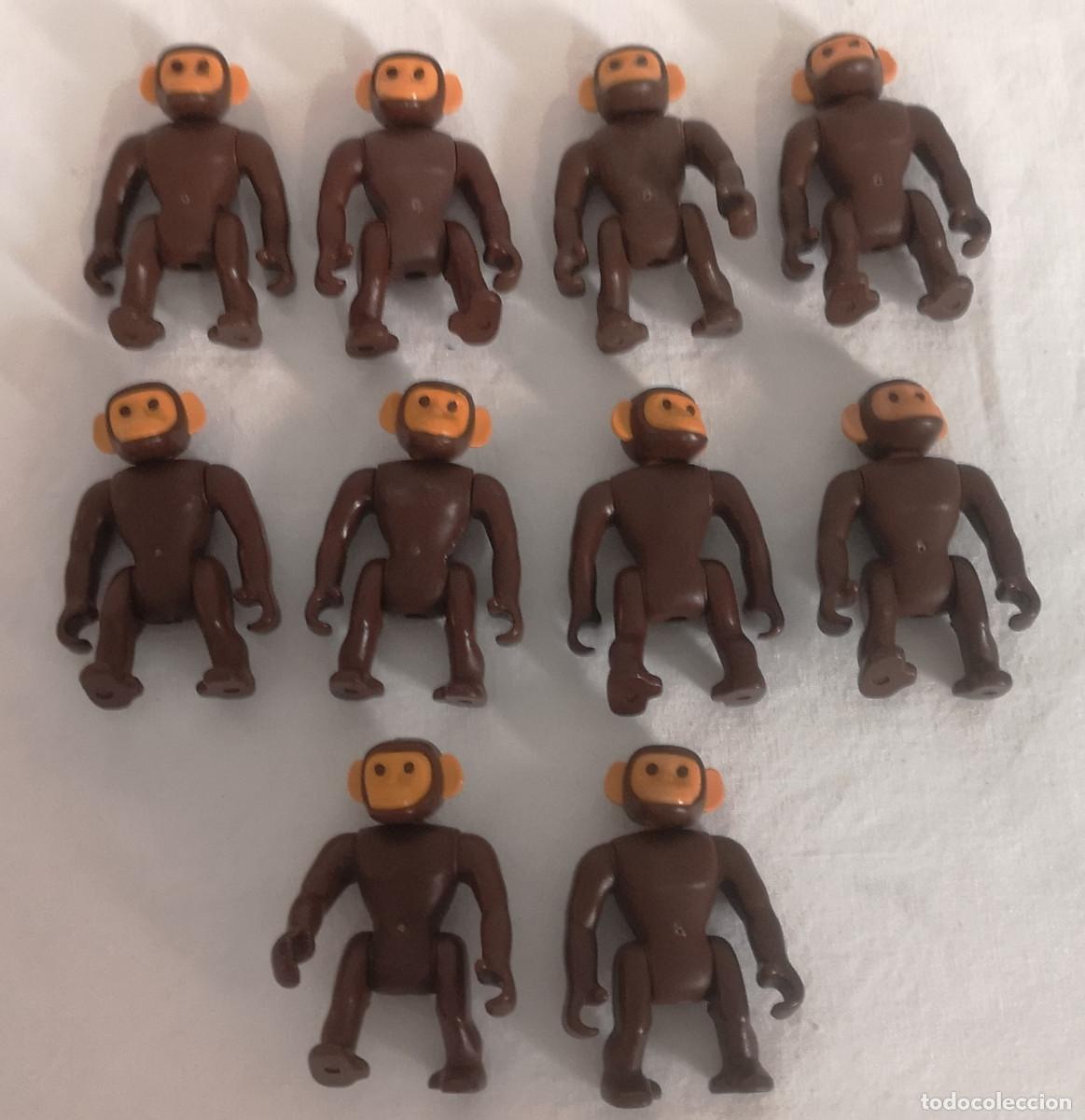Playmobil: PLAYMOBIL FAUNA LOTE MONOS