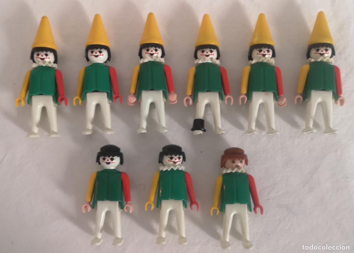 Playmobil: PLAYMOBIL CIRCO LOTE PAYASOS A&Ntilde;OS 80