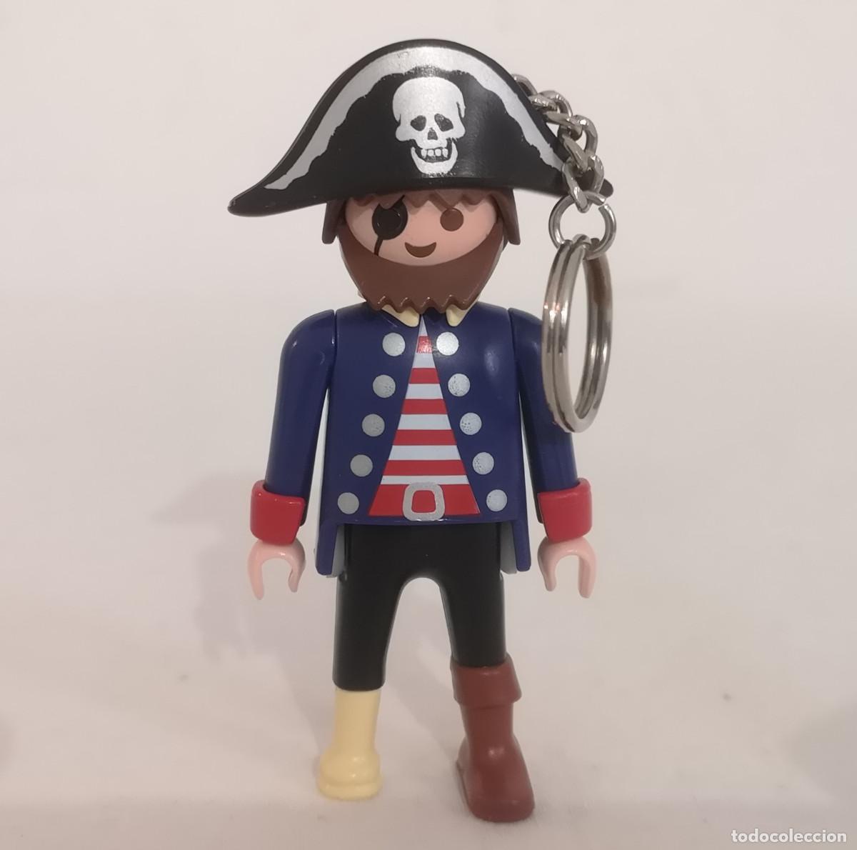 Playmobil: PLAYMOBIL LLAVERO CAPIT&Aacute;N PIRATA