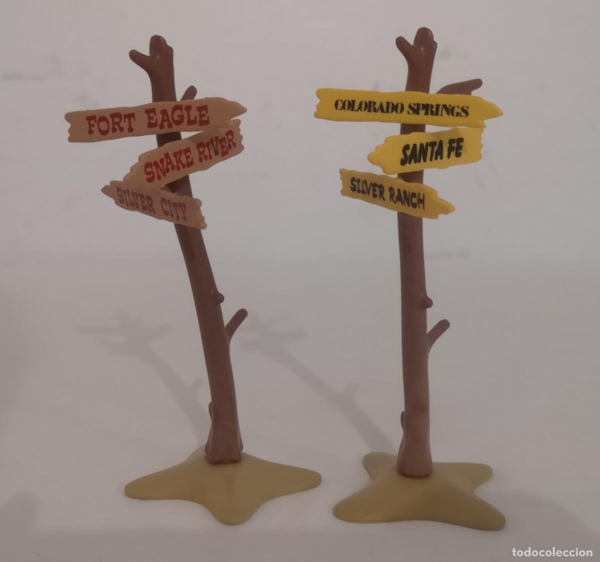 Playmobil: PLAYMOBIL OESTE CARTELES CRUCE DE CAMINOS
