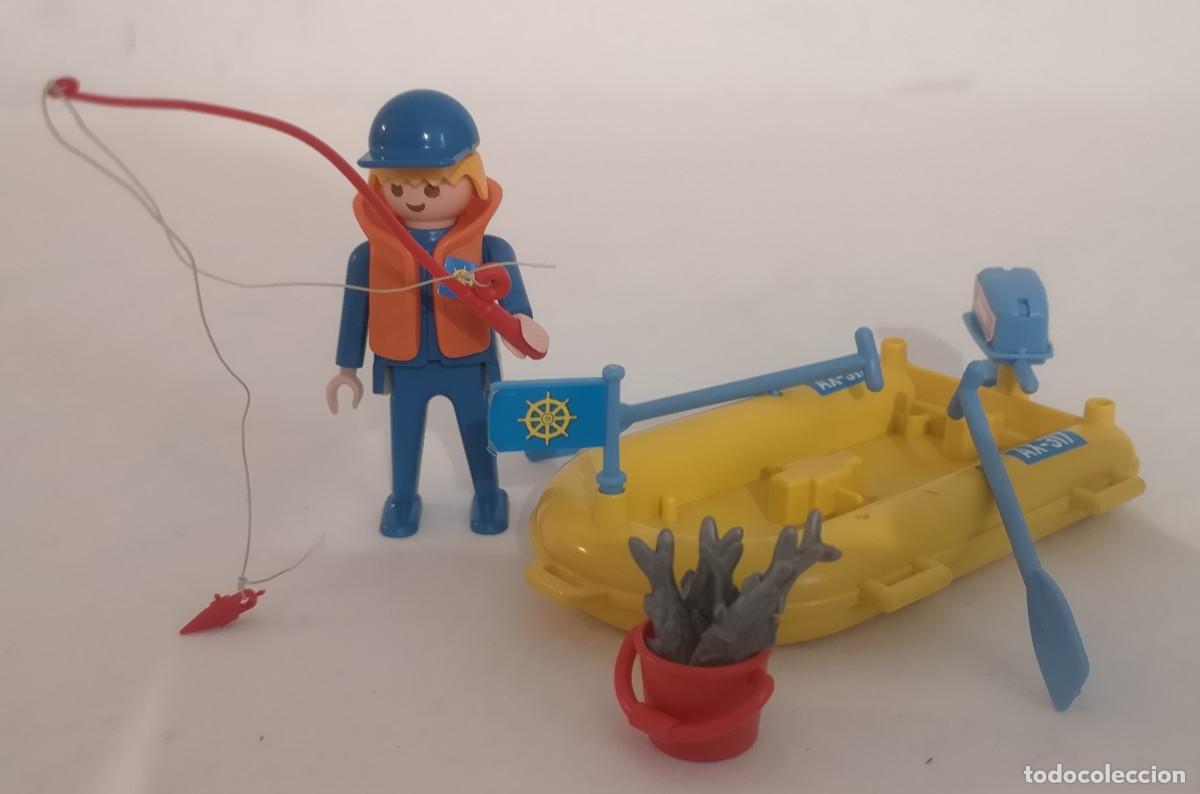 Playmobil: PLAYMOBIL PESCADOR MARINERO REF. 3574 A&Ntilde;OS 80