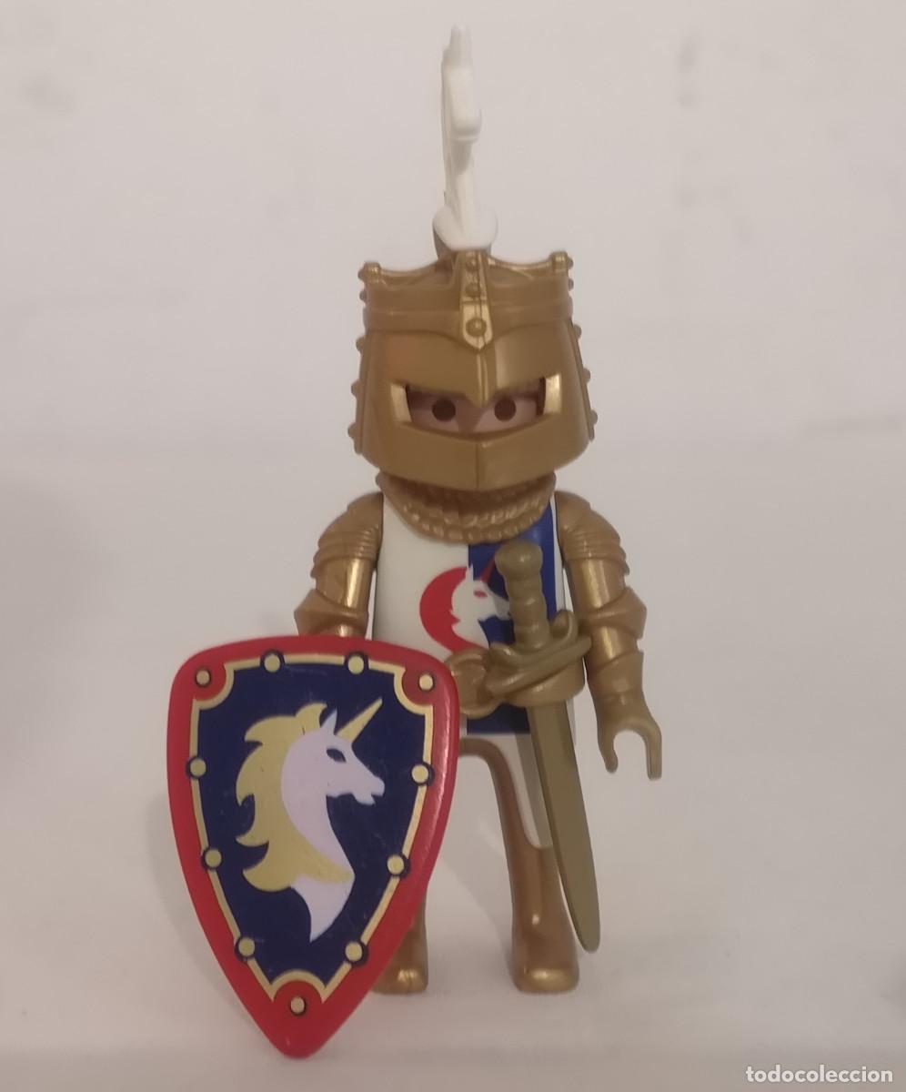 Playmobil: PLAYMOBIL MEDIEVAL CABALLERO ORDEN UNICORNIO (2)
