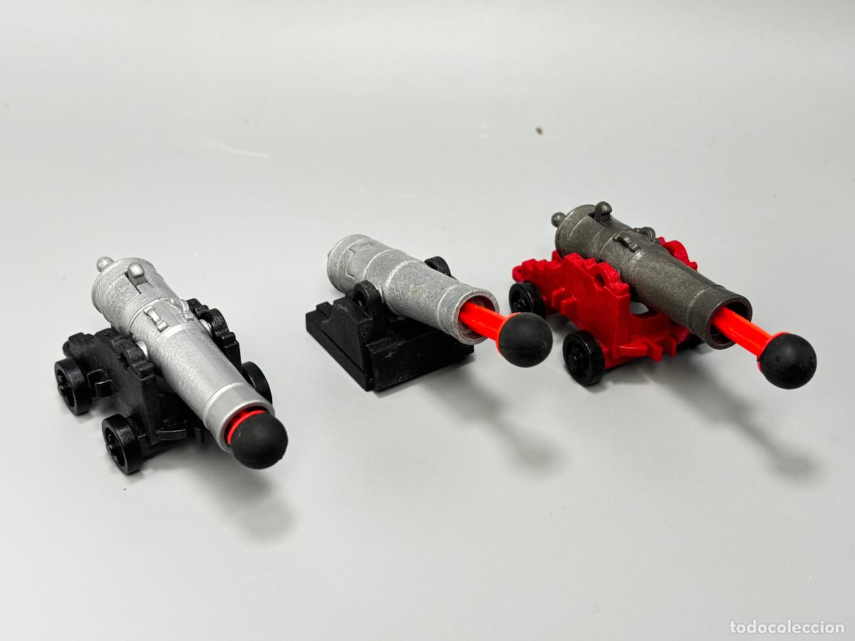 Playmobil: Playmobil lote ca&ntilde;&oacute;n varios modelos con proyectil