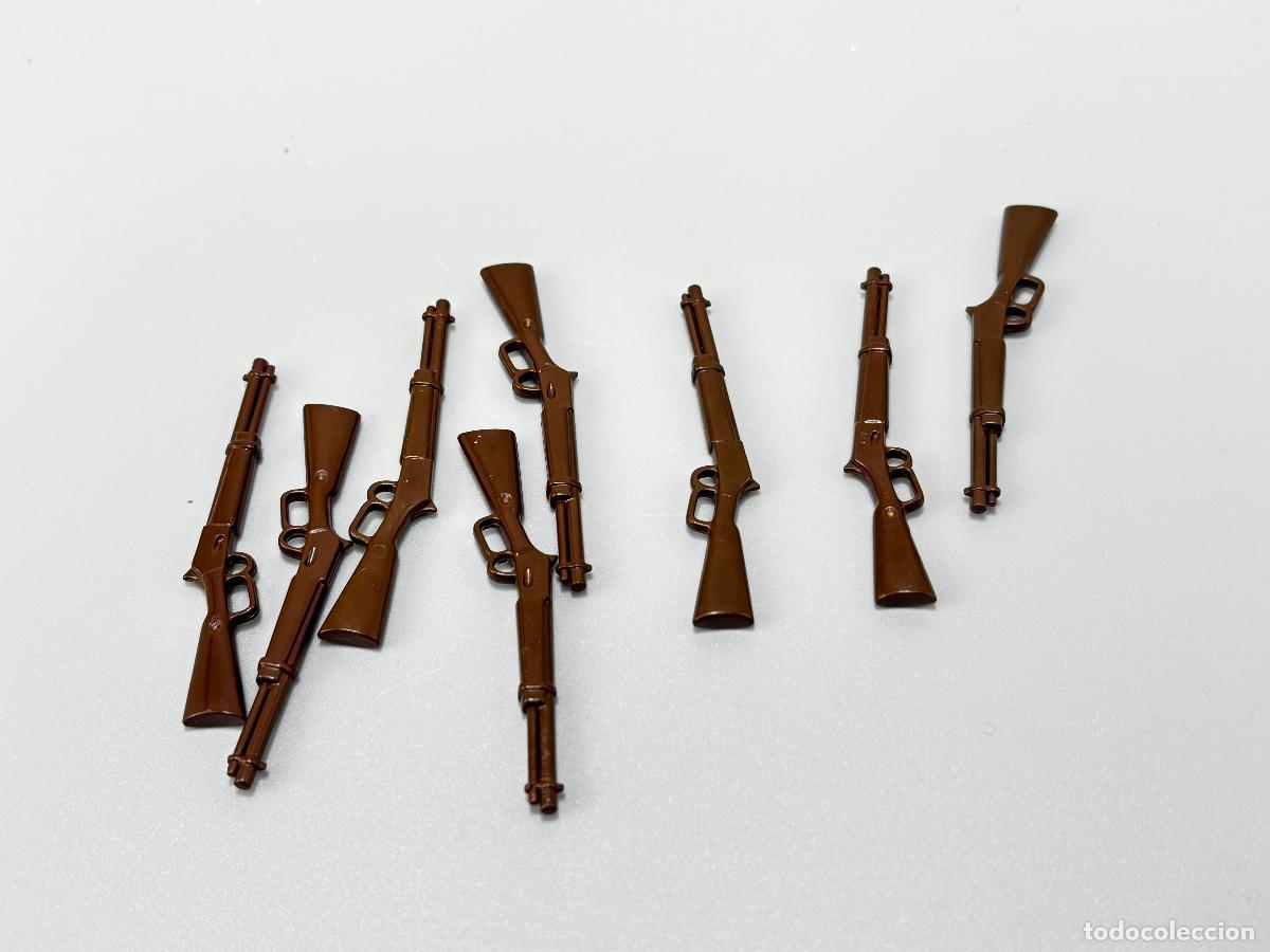 Playmobil: Playmobil lote rifle soldado vaquero oeste