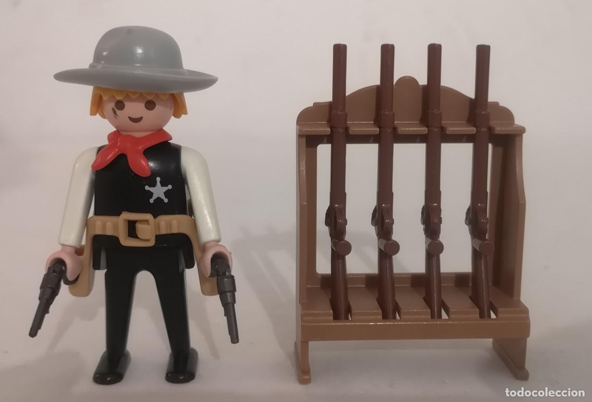 Playmobil: PLAYMOBIL OESTE SHERIFF REF. 3381 A&Ntilde;OS 80