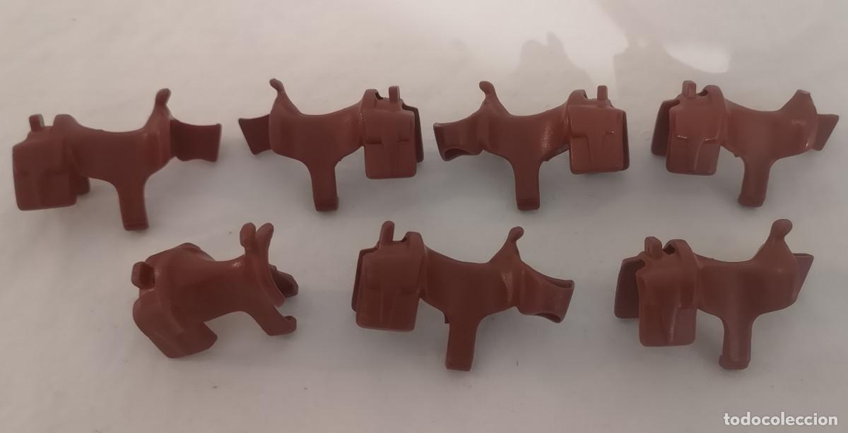 Playmobil: PLAYMOBIL OESTE LOTE MONTURAS CABALLO PARA RIFLE + SACO DORMIR &iexcl;LEER ANUNCIO!