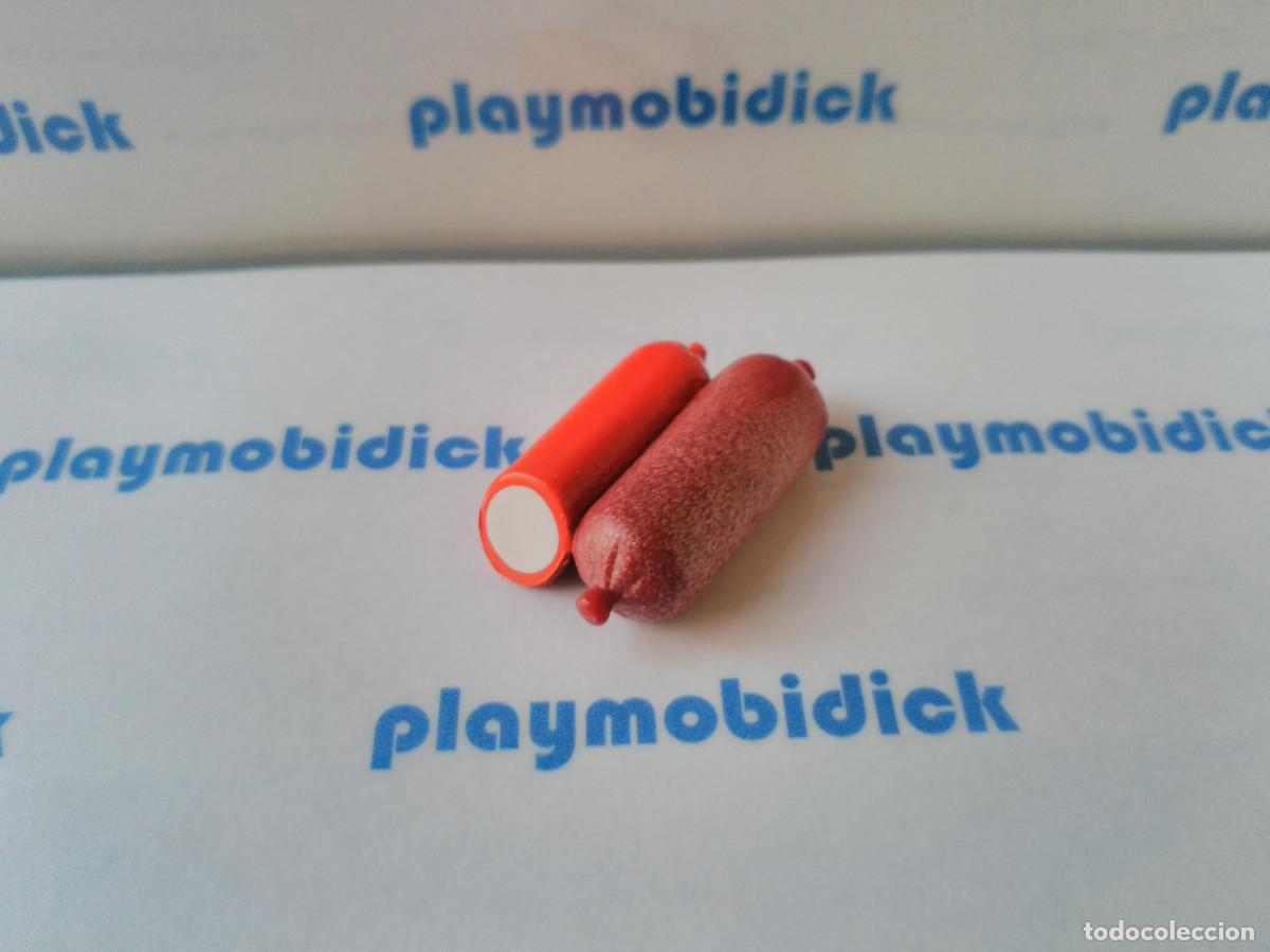 Playmobil: Playmobil salami salchichon charcuteria comida mercado