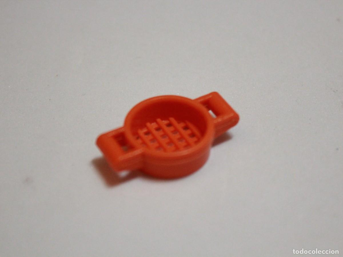 Playmobil: Accesorio playmobil colador naranja cocina