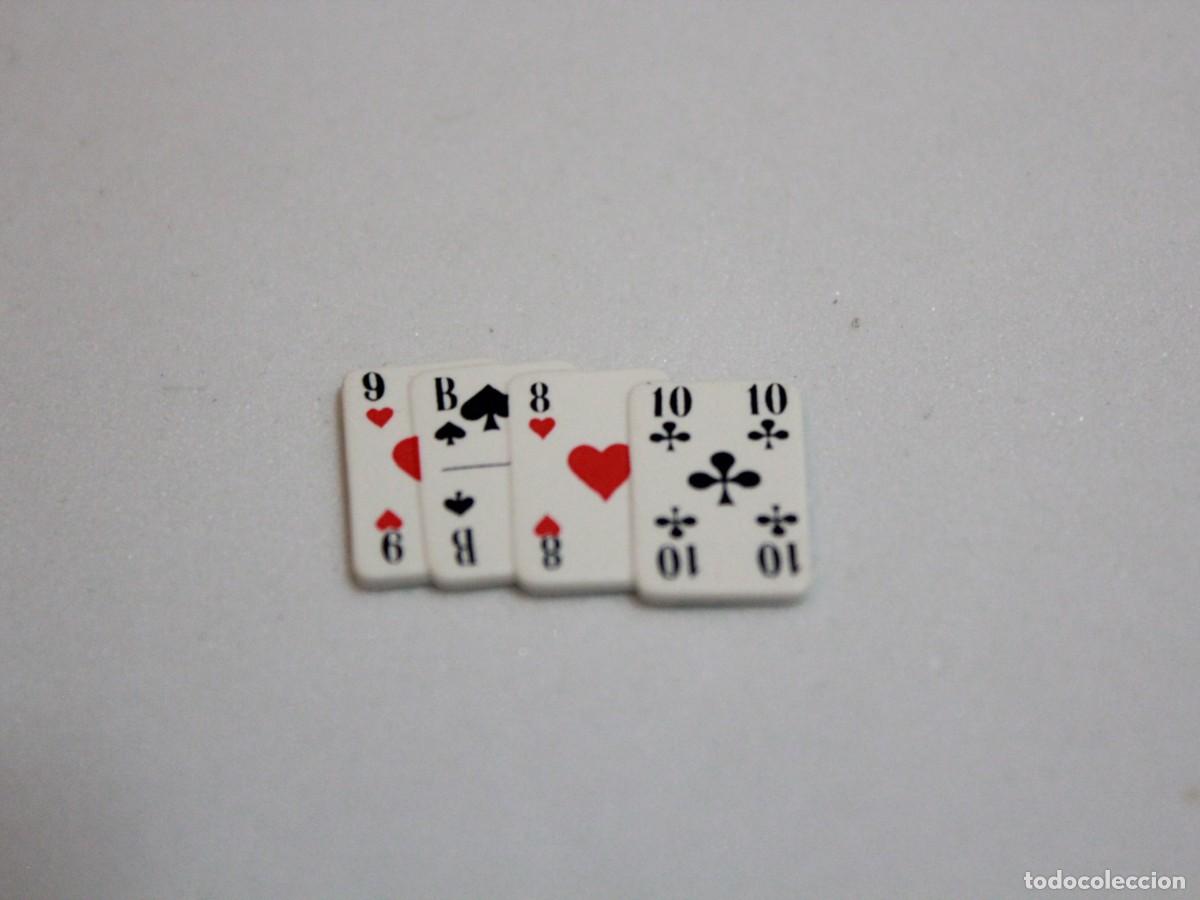Playmobil: Accesorio playmobil cartas de p&oacute;ker bar casino