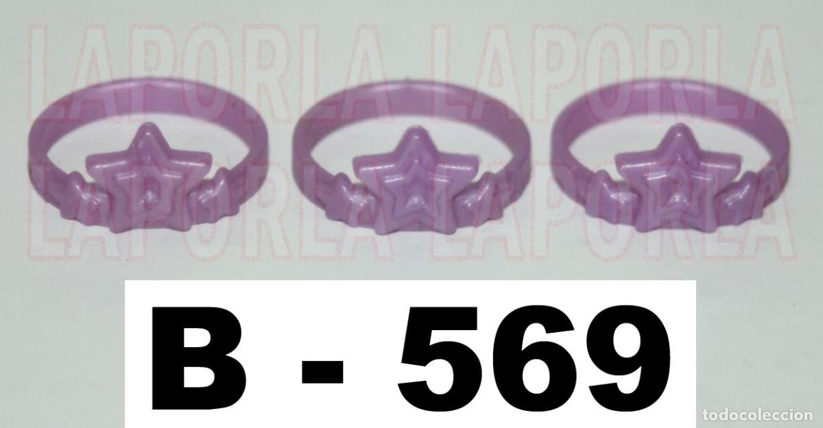 Playmobil: PLAYMOBIL 3 TIARAS MORADAS - CORONA DIADEMA PRINCESA 70247 k5459d (B-569)