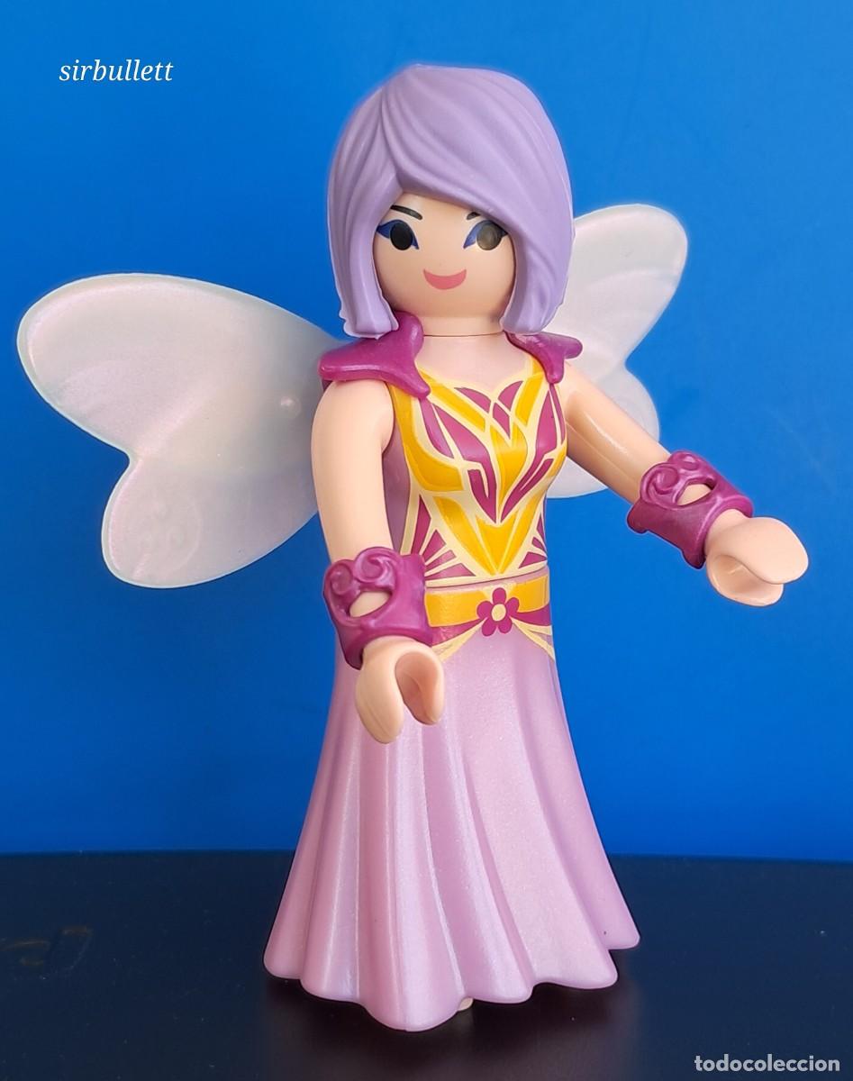 Playmobil: Figura hada con alas. Playmobil 9133. Fantas&iacute;a