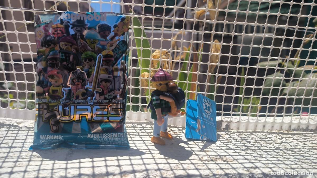 Playmobil: PLAYMOBIL PADRE HIPSTER BEBE SERIE 25