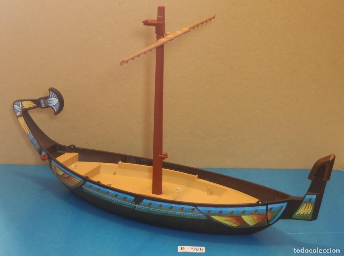 Playmobil: PLAYMOBIL BARCO EGIPCIO INCOMPLETO 4241 (B-586)