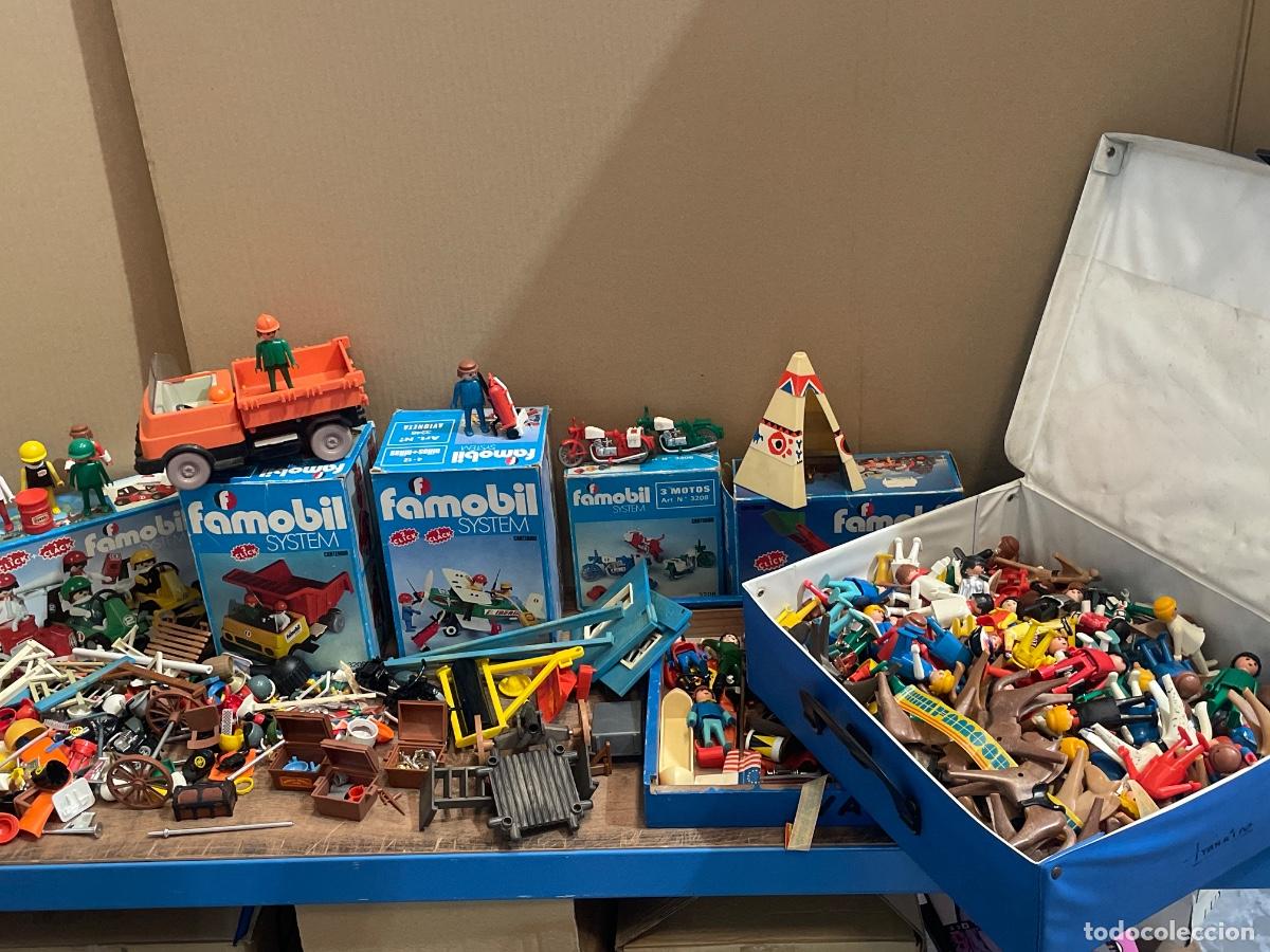 Playmobil: Gran lote Playmobil , mu&ntilde;ecos, piezas, cajas, etc, etc&hellip;