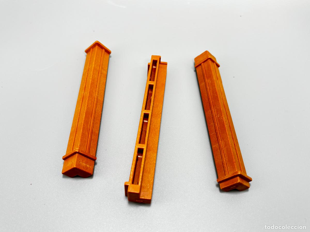 Playmobil: Playmobil lote pilar uni&oacute;n pared estaci&oacute;n casa oeste