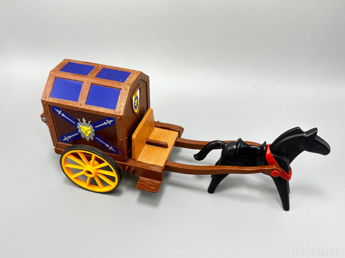 Playmobil: Playmobil 3314 carro oro medieval