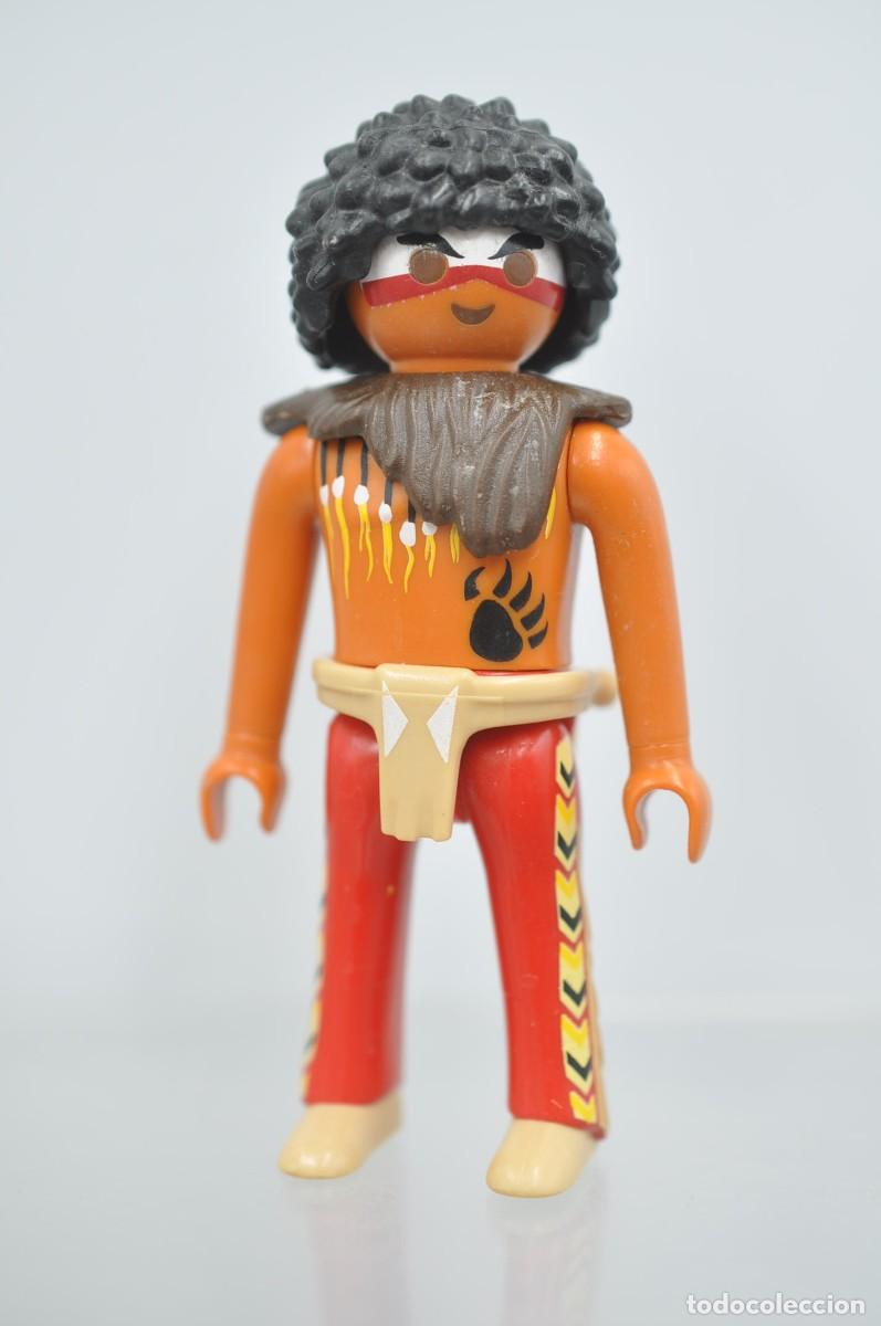 Playmobil: wsk082 Playmobil, figura hombre, indio