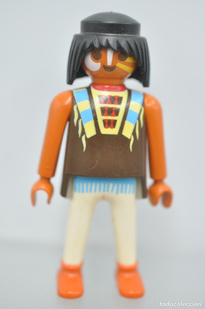 Playmobil: wsk082 Playmobil, figura hombre, indio