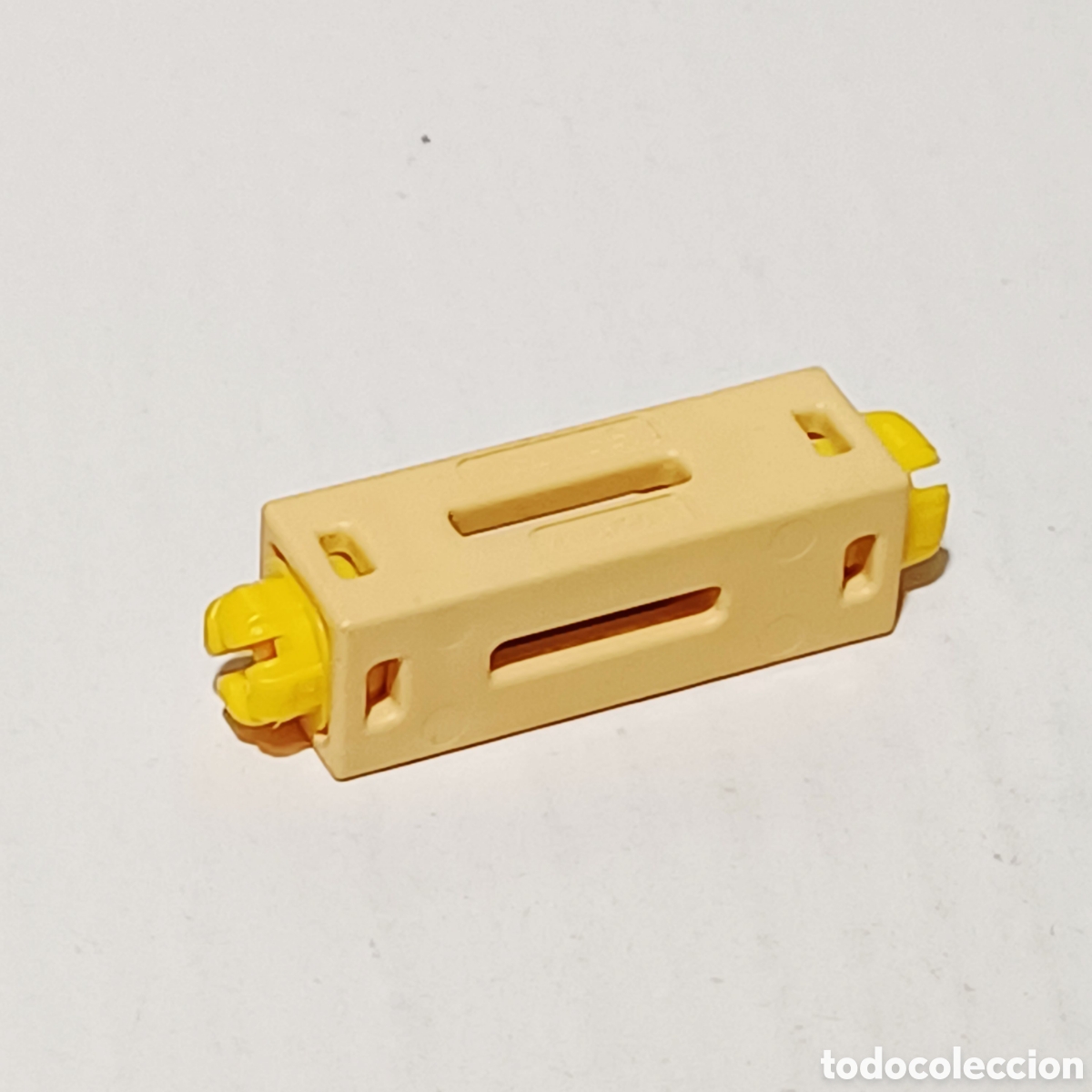 Playmobil: Pieza playmobil poste marron claro crema beige valla granja victoriano city ciudad remate 3 cm