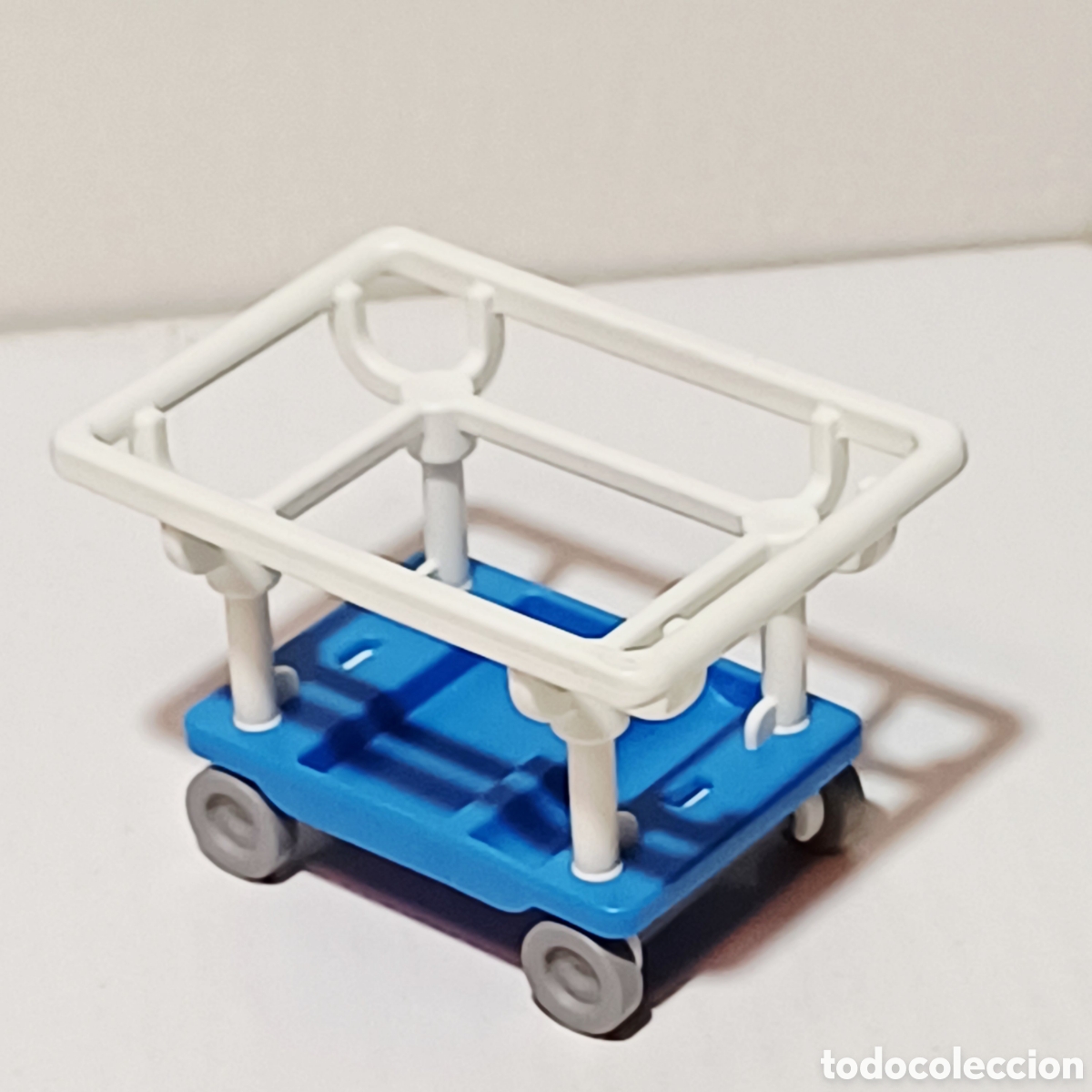 Playmobil: Pieza Playmobil Antigua Cuna Carrito Bebe Hospital Habitacion Enfermera Ref. 3979