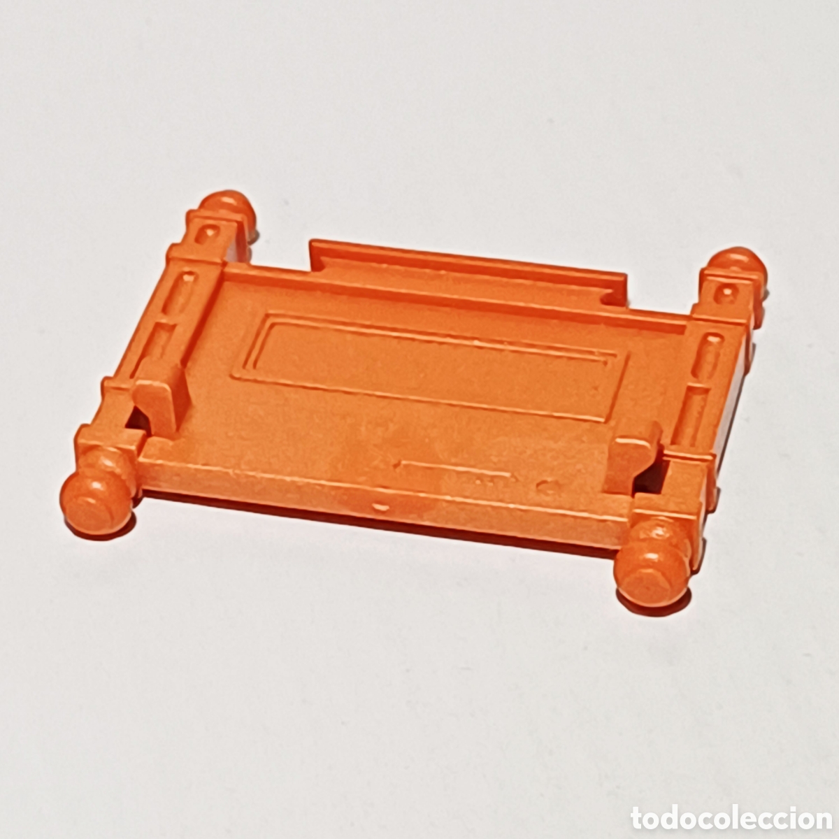 Playmobil: Pieza playmobil N&deg; 30249530 Cabecero cama naranja oscuro cabezal oeste victoriano ref. 5319